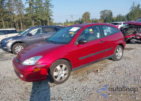 2001 Ford Focus Zx3 z USA, uszkodzony, nr VIN 3FAFP31301R251110